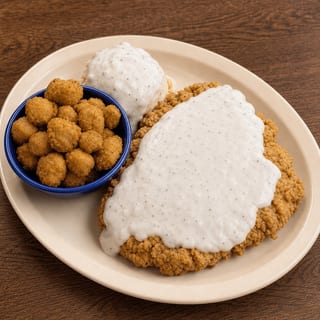 Hand Battered Chicken Fried Steak